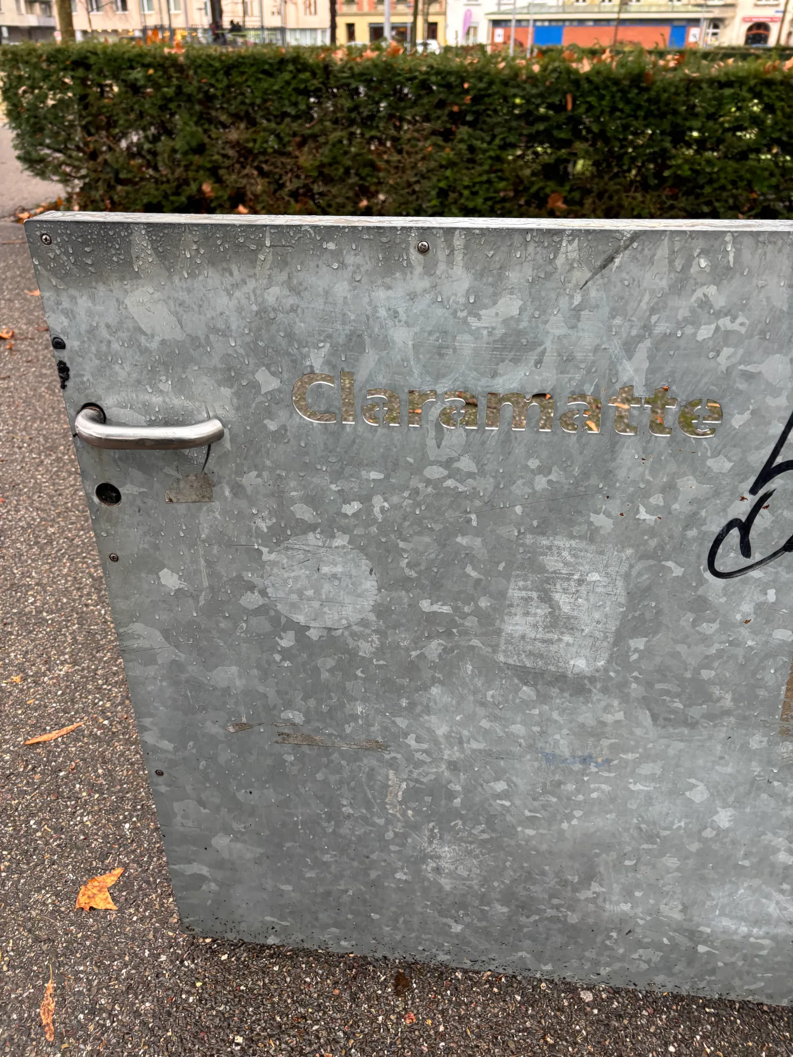 Main view at Claramatte Park Basel — travel photo