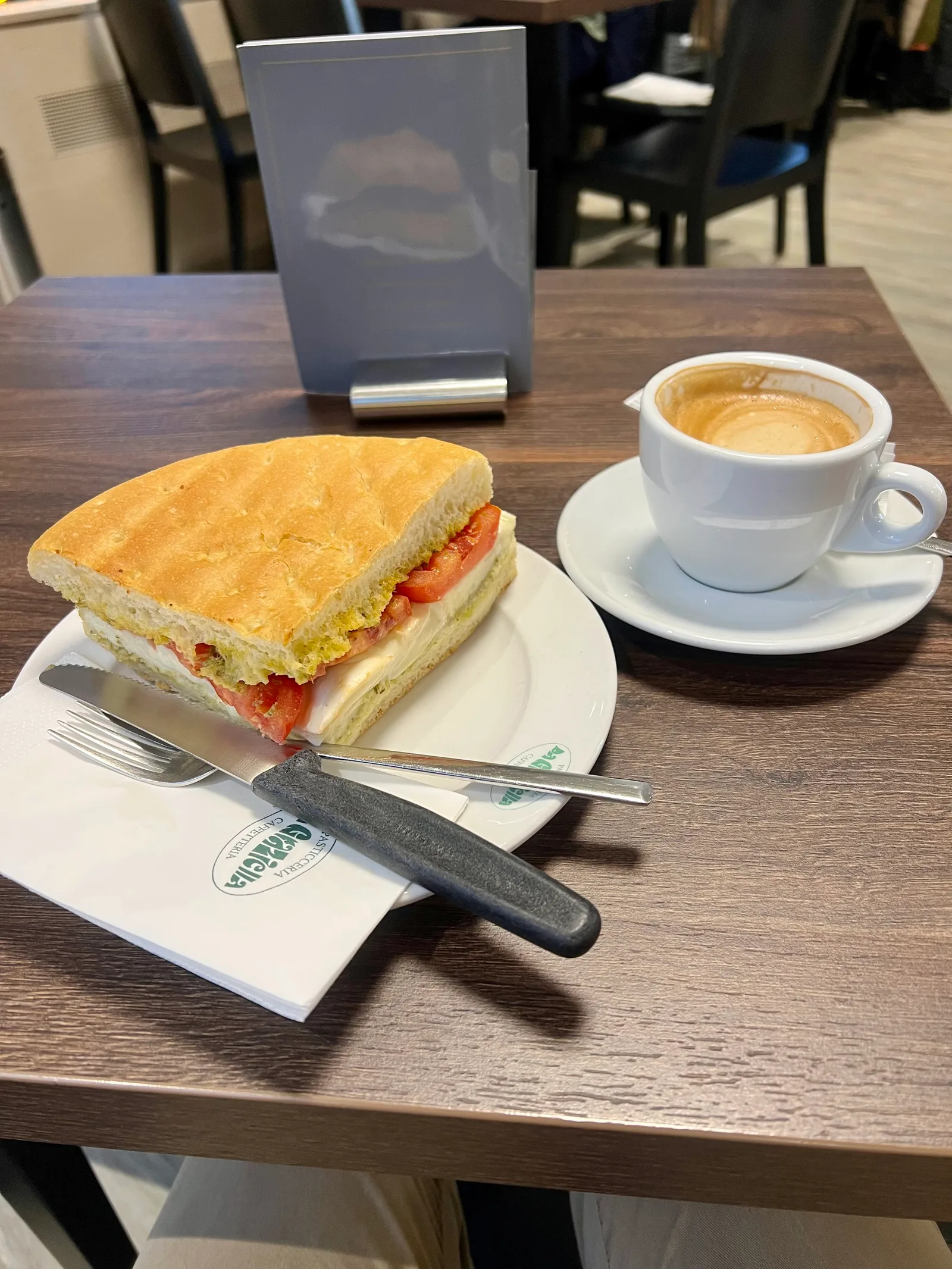 Interior at Da Graziella Basel — travel photo