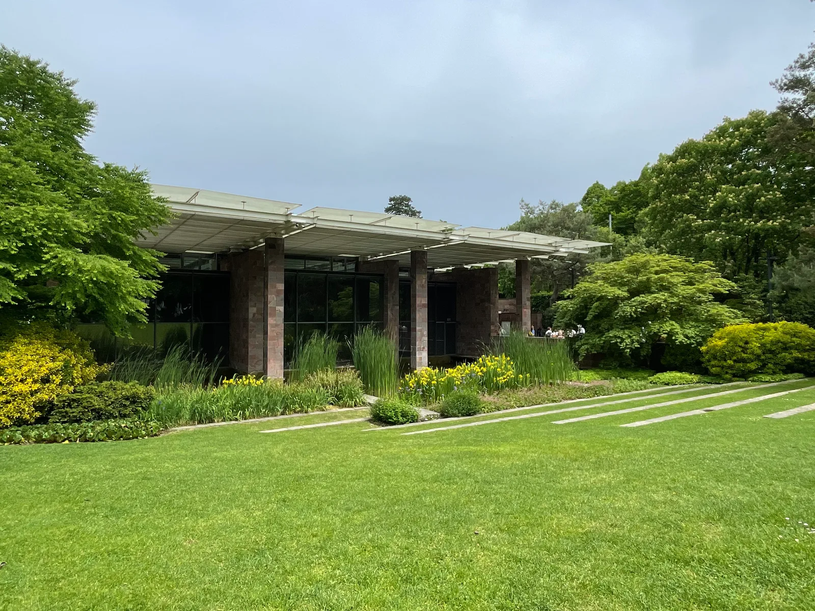 Details at Fondation Beyeler Basel — travel photo