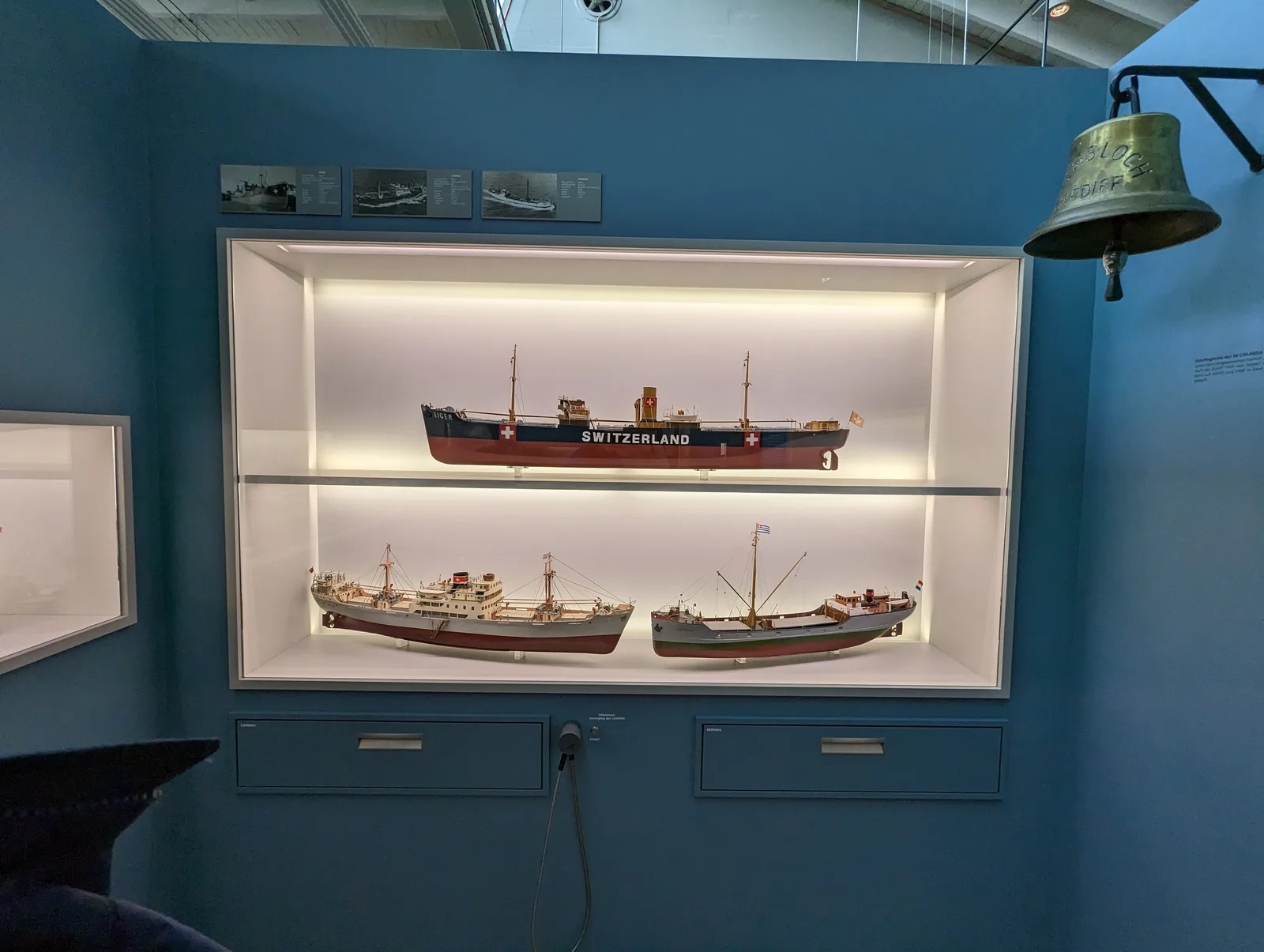 Interior at Harbour Museum Basel — travel photo
