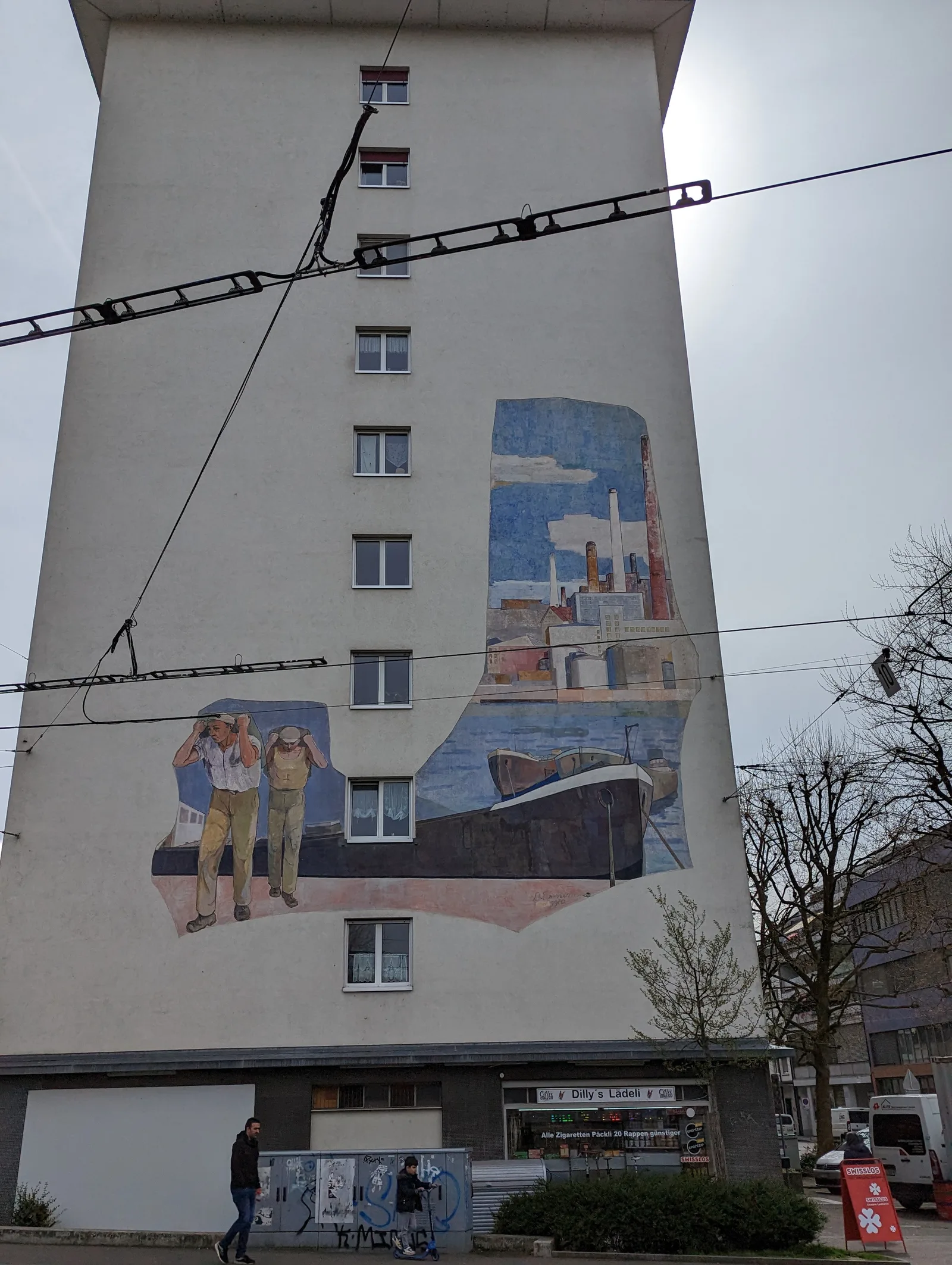 Atmosphere at Harbour Museum Basel — travel photo