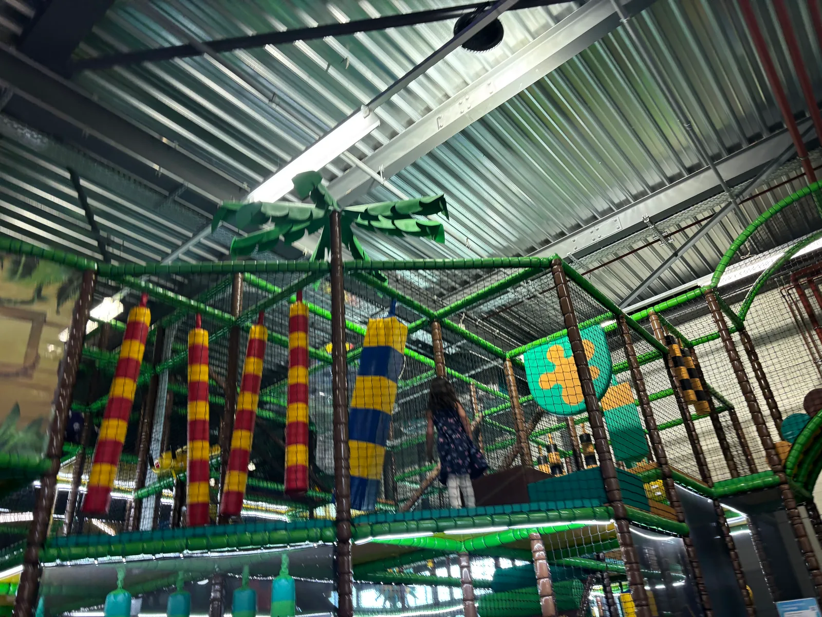 Atmosphere at Kiddy park Basel — travel photo