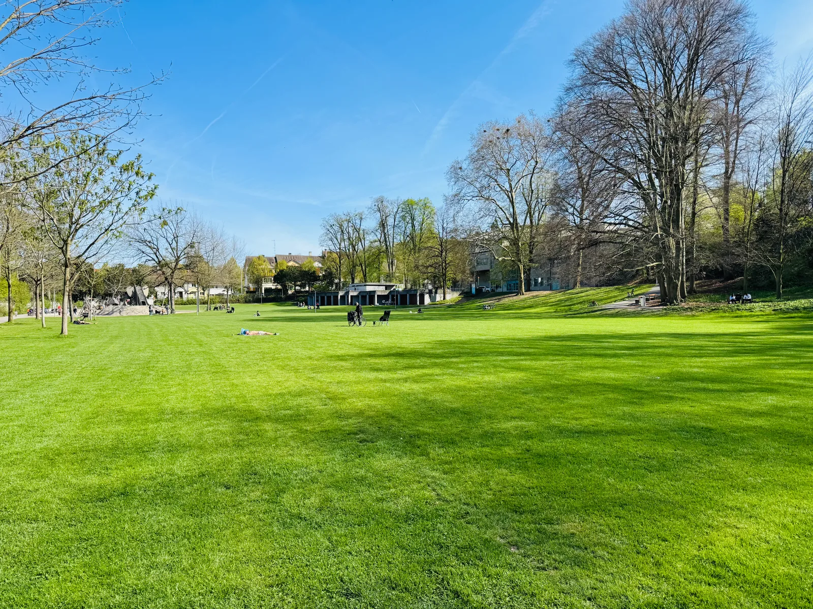 Main view at Margarethenpark Basel — travel photo