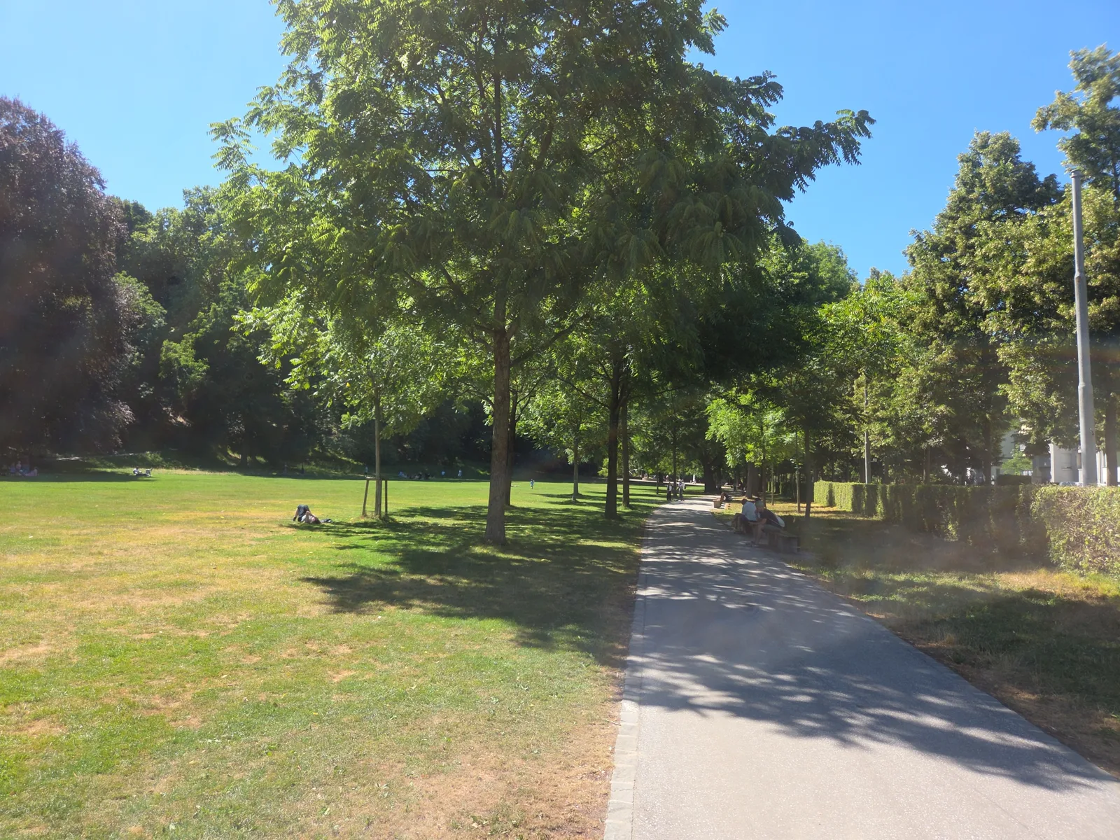 Atmosphere at Margarethenpark Basel — travel photo