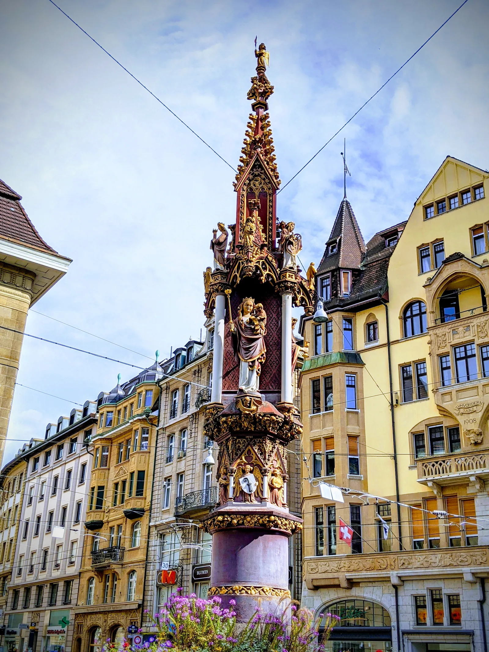 Main view at Petersplatz Basel — travel photo
