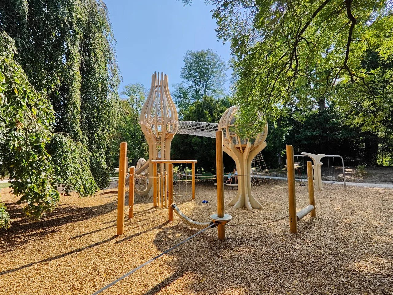 Rosenfeldpark — romantic guide Basel