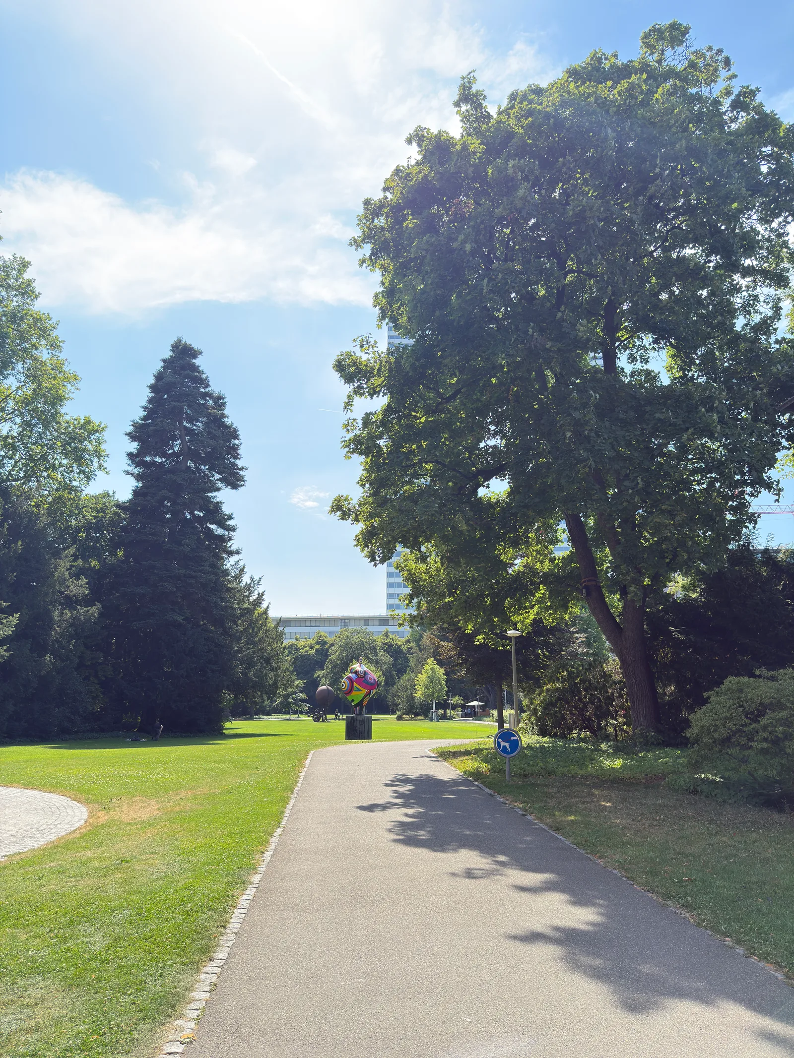 Details at Solitude Park Basel — travel photo