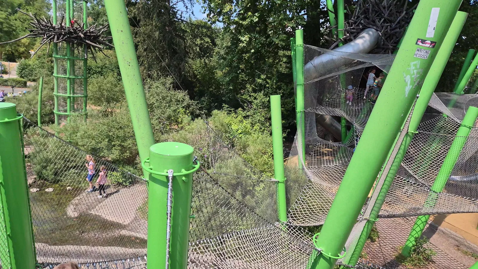 Main view at Spielplatz Lange Erlen Basel — travel photo