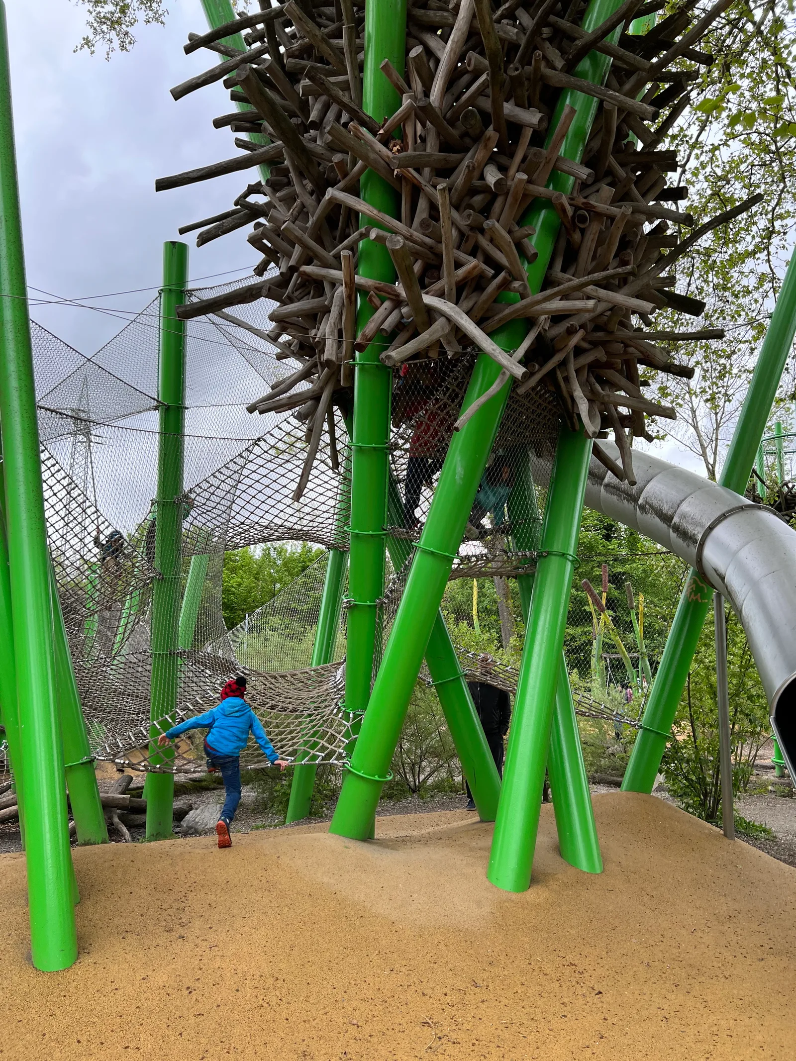 Interior at Spielplatz Lange Erlen Basel — travel photo