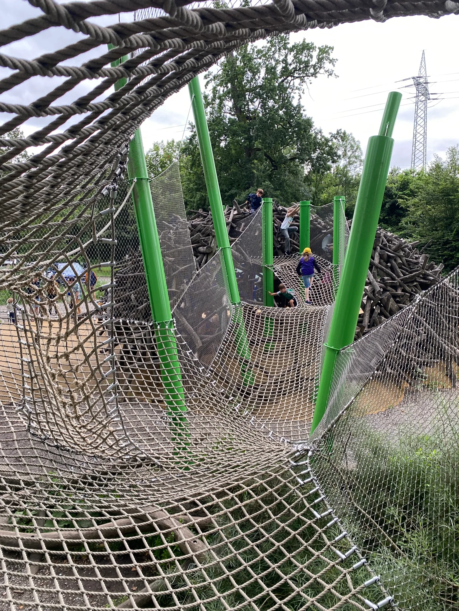 Atmosphere at Spielplatz Lange Erlen Basel — travel photo