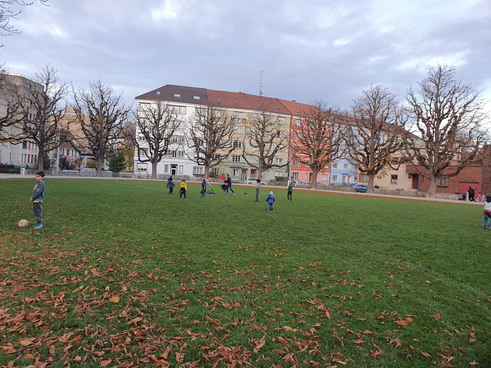 Main view at Spielplatz Oekolampad Basel — travel photo