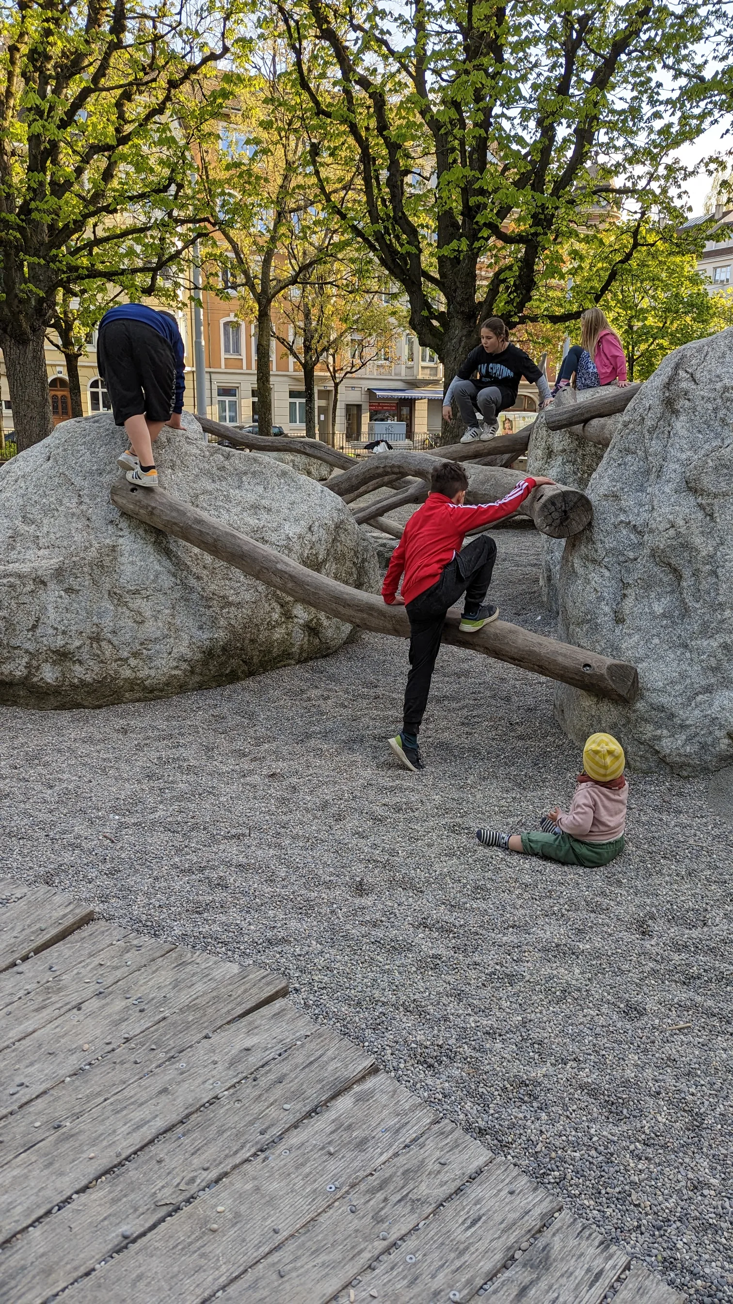 Interior at Spielplatz Oekolampad Basel — travel photo