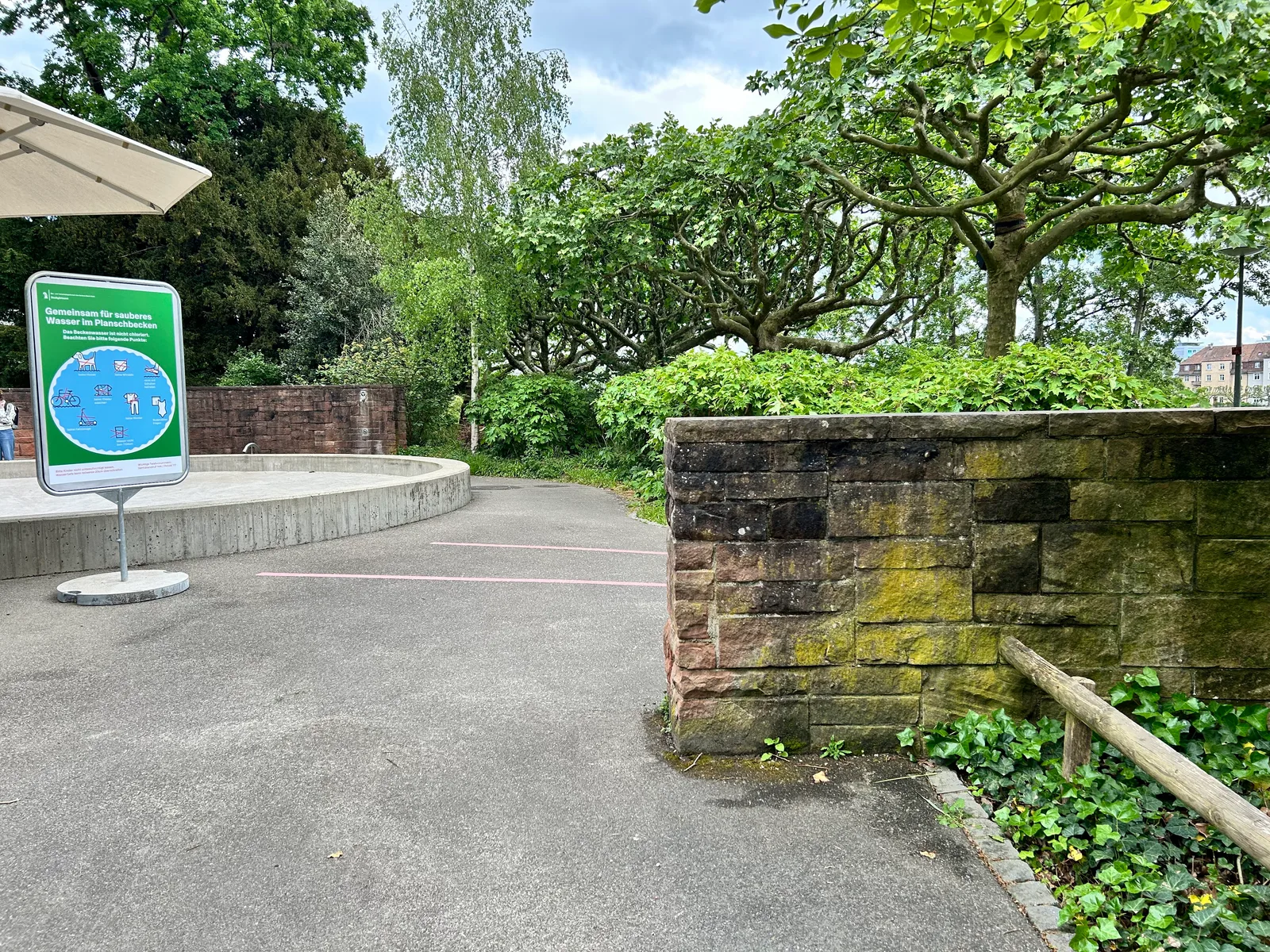 Interior at Spielplatz Solitude Basel — travel photo