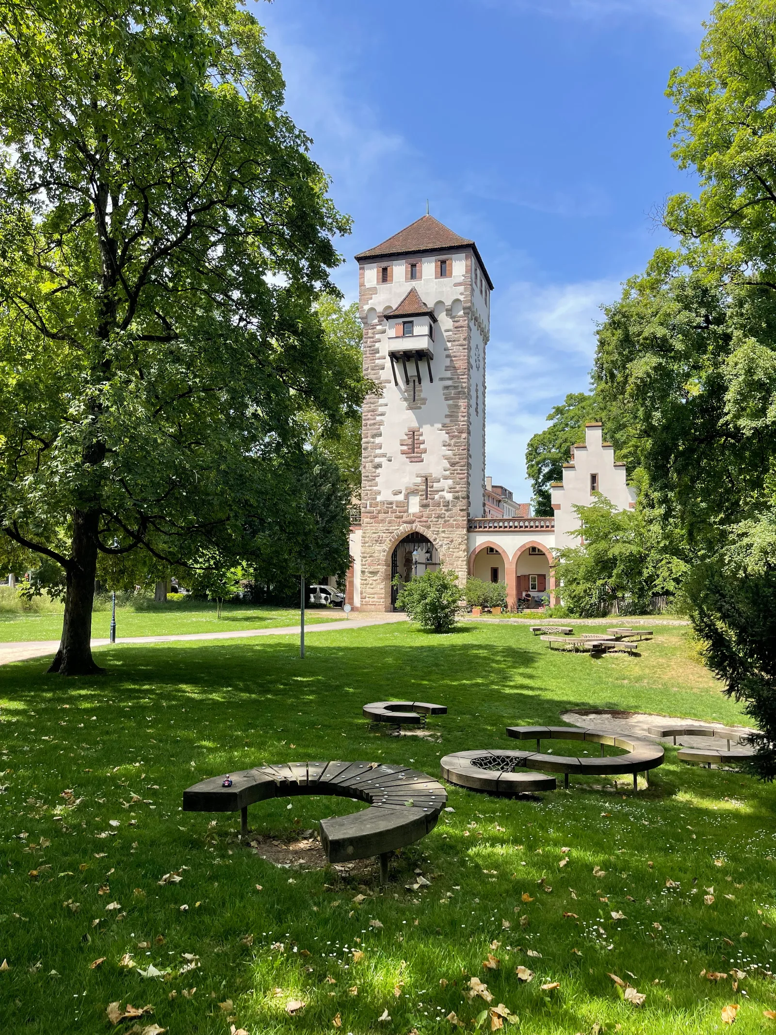 Main view at St. Alban Tor Basel — travel photo