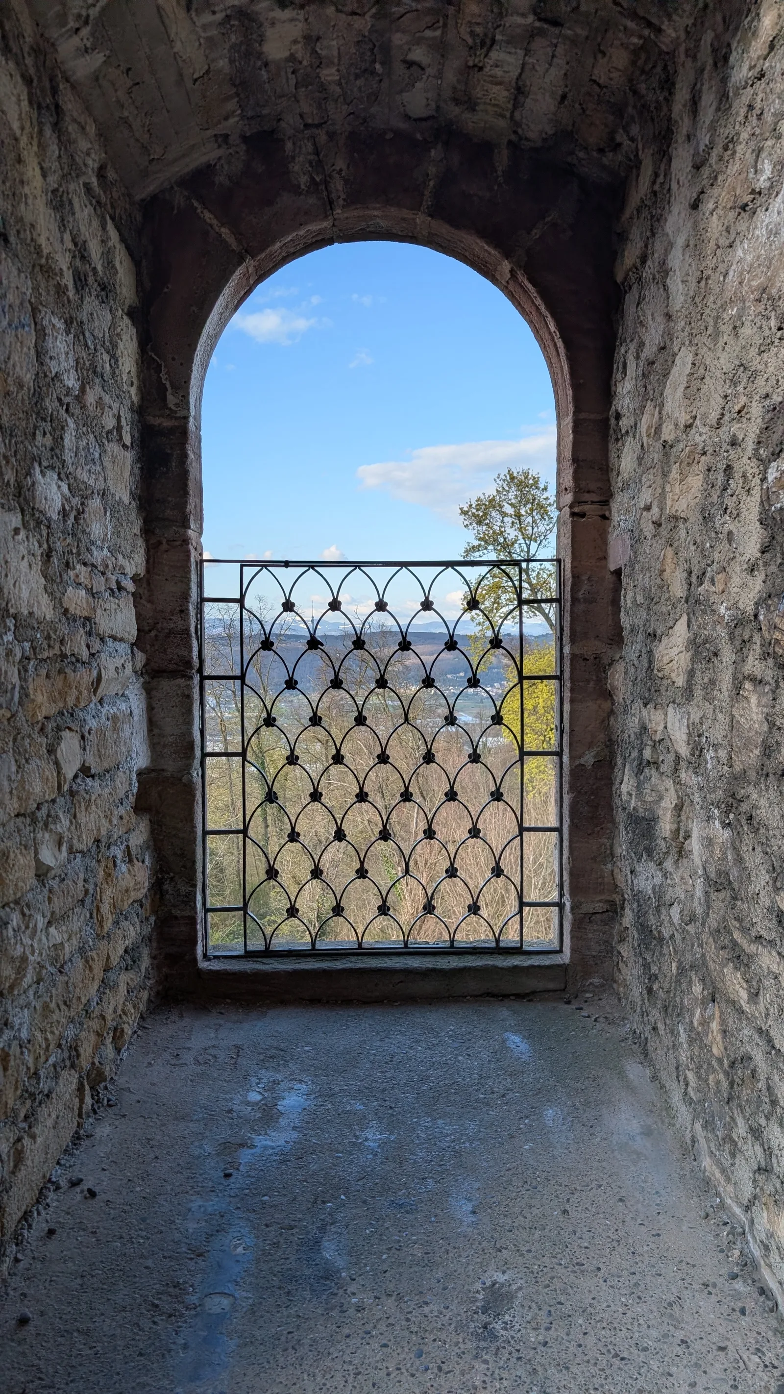 Interior at Wartenberg - Mittlere Ruine Basel — travel photo