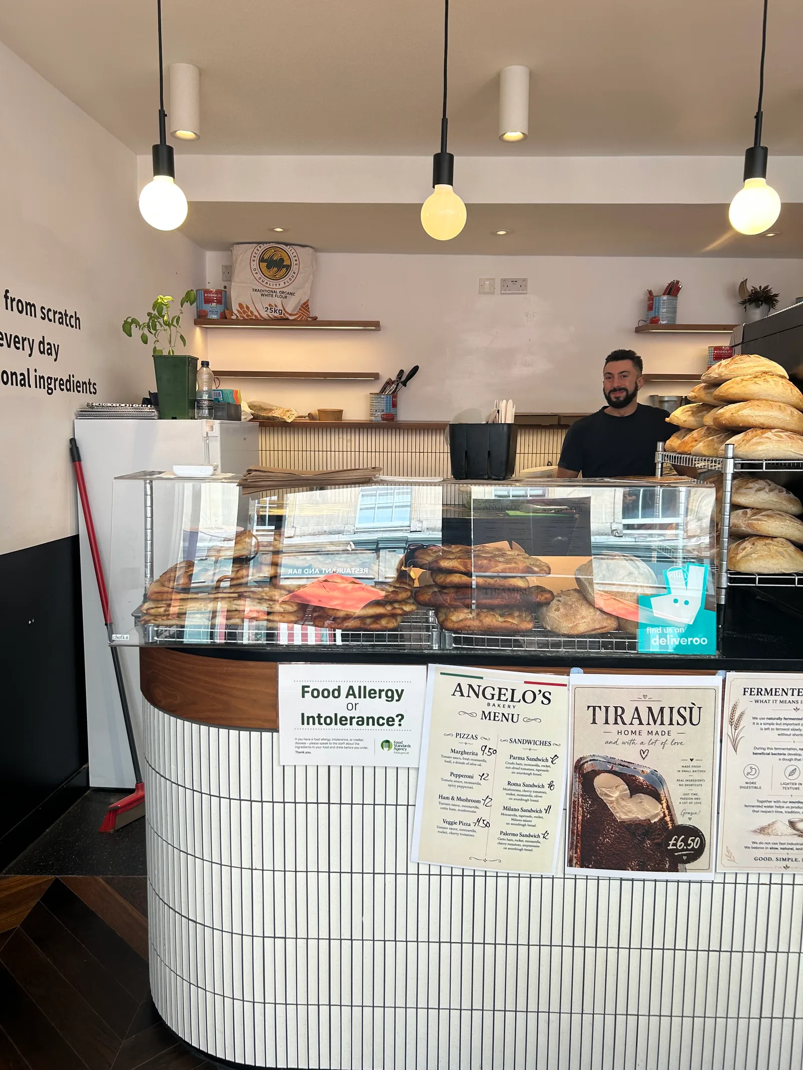 Main view at Angelo’s Bakery Bath — travel photo