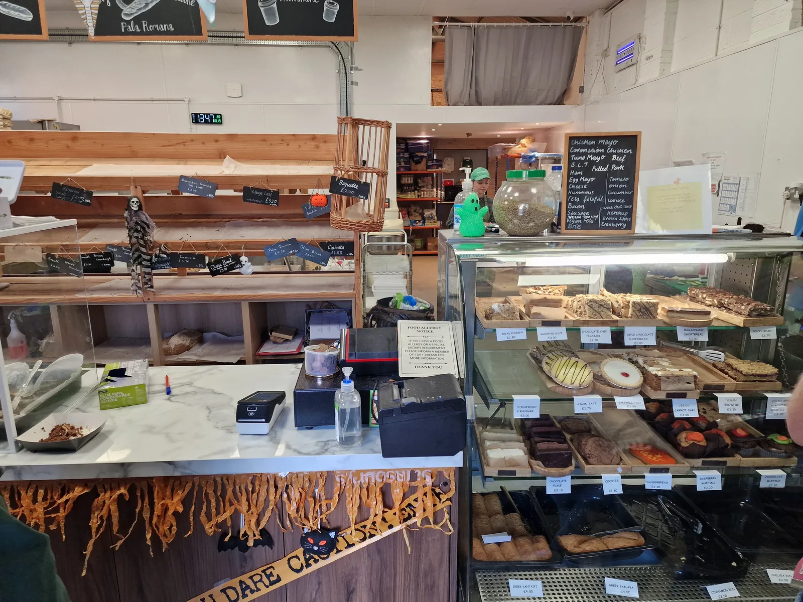 Main view at Basil’s Bakery Bath — travel photo
