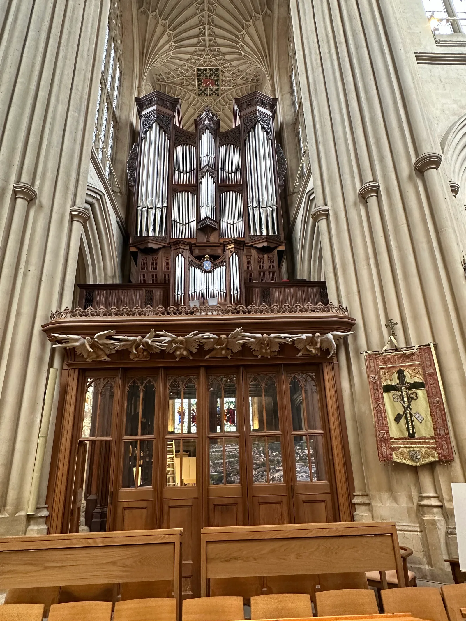 Details at Bath Abbey Bath — travel photo