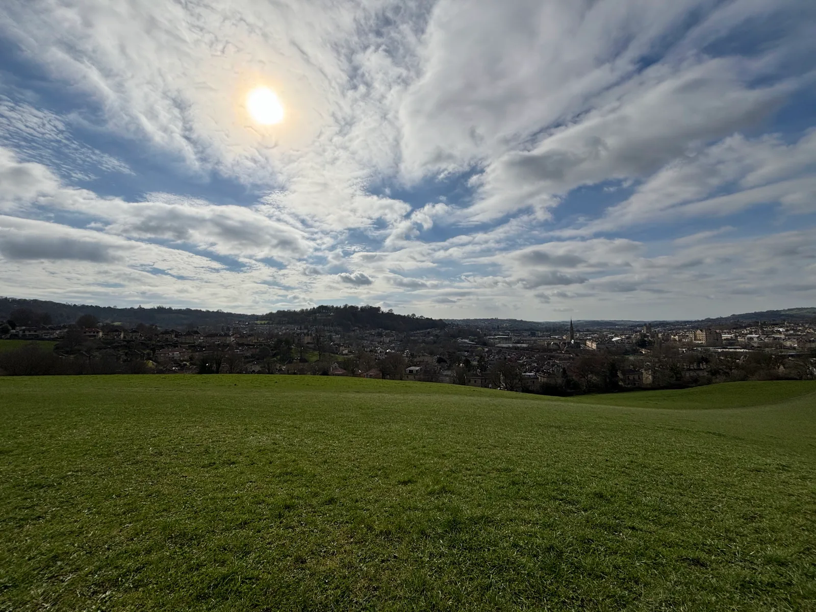 Atmosphere at Bathwick Meadow Bath — travel photo