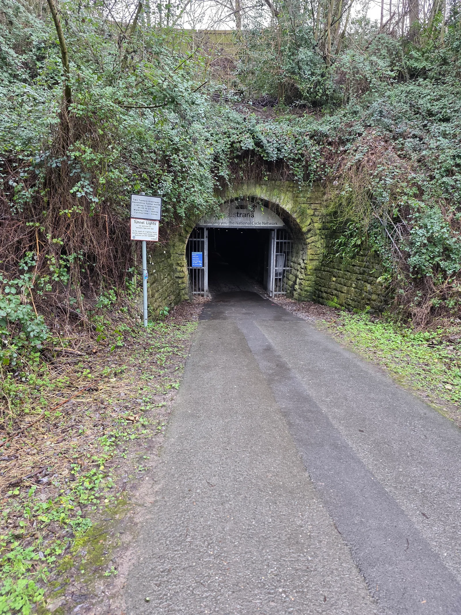 Interior at Devonshire Tunnel (Western Portal) Bath — travel photo