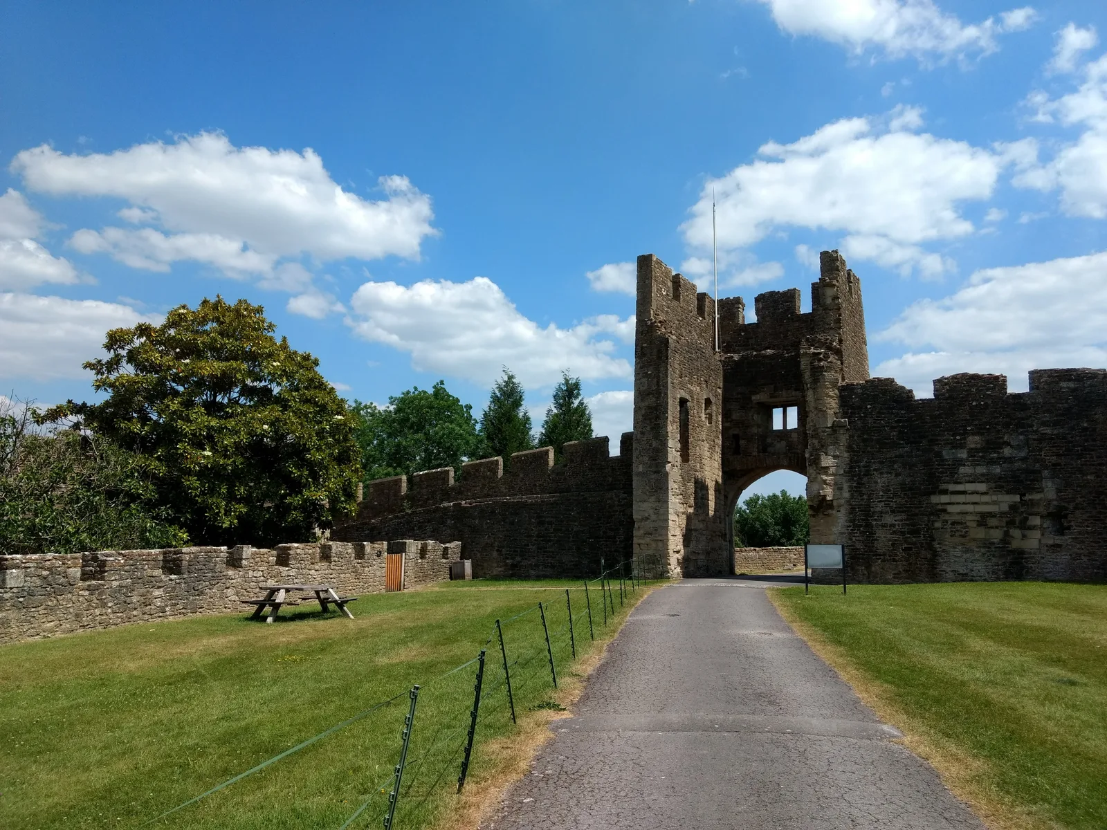 Interior at Farleigh Hungerford Castle Bath — travel photo