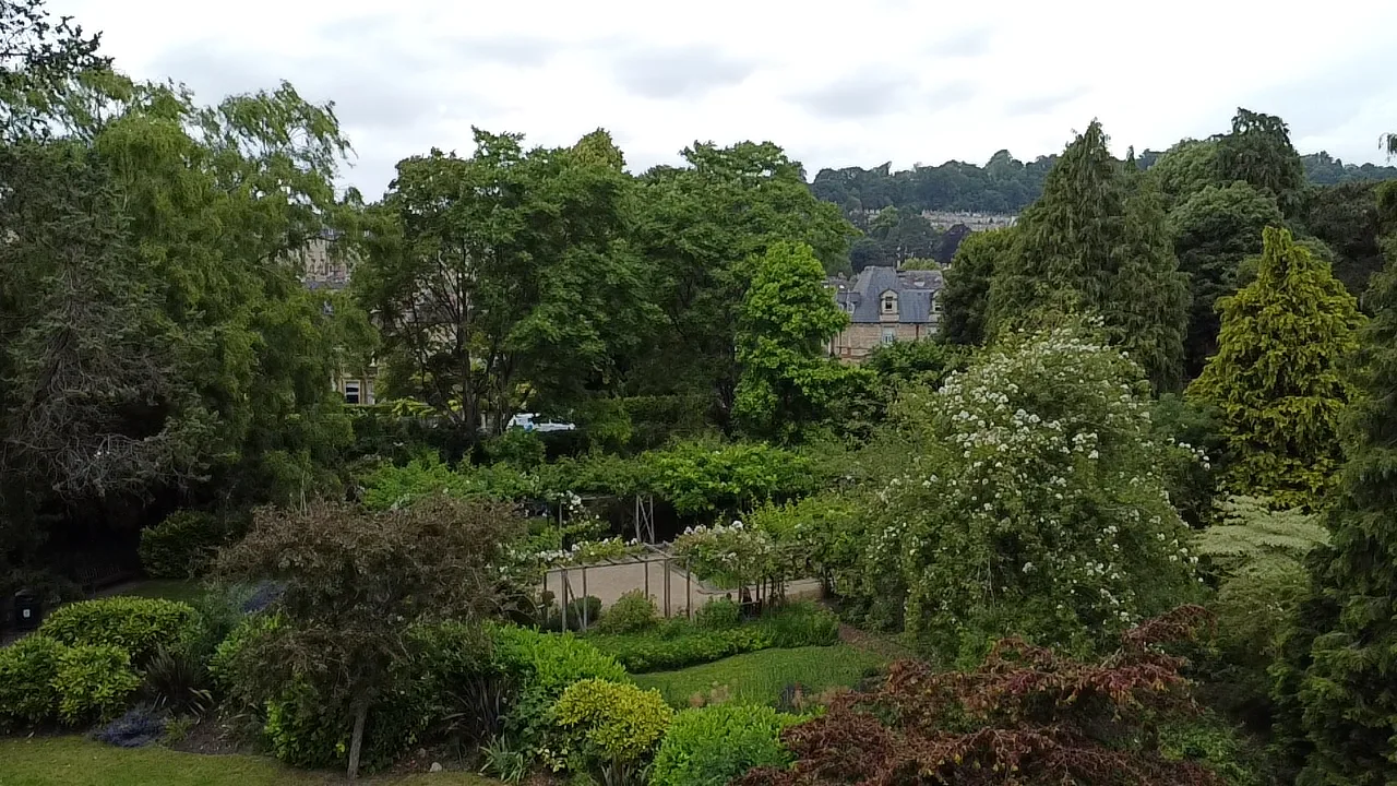Details at Garden of Remembrance Bath — travel photo