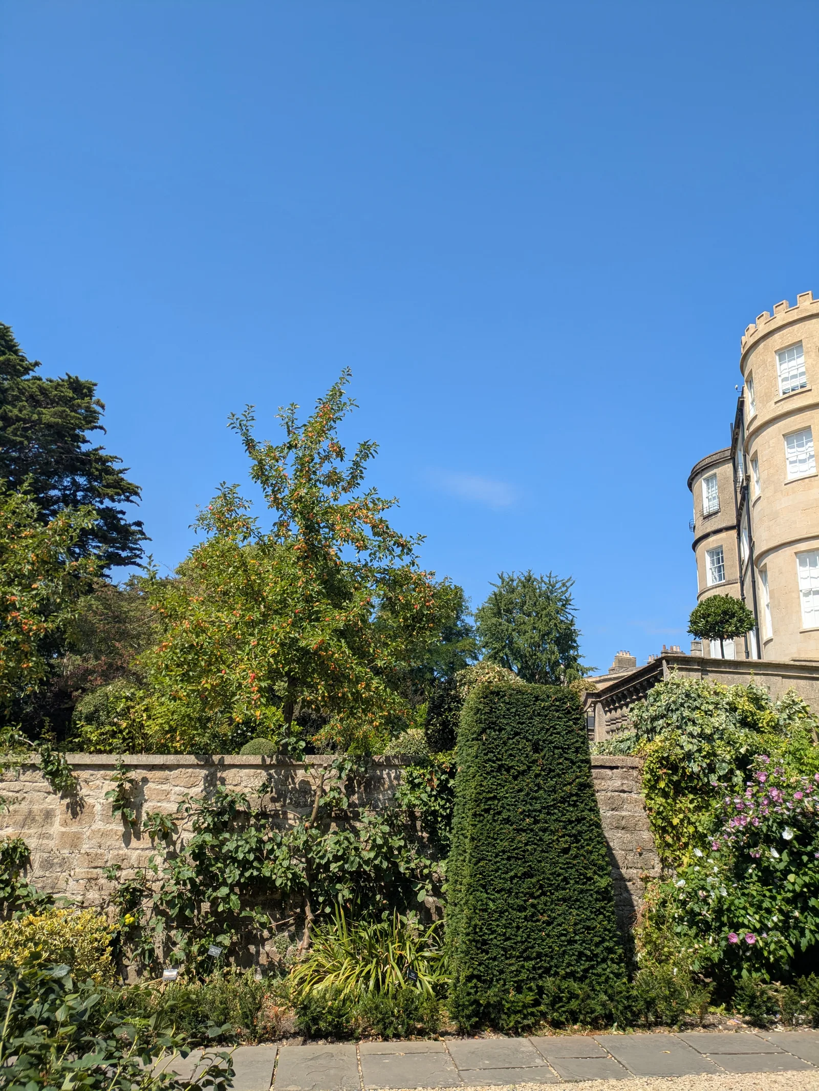 Main view at Georgian Garden Bath — travel photo