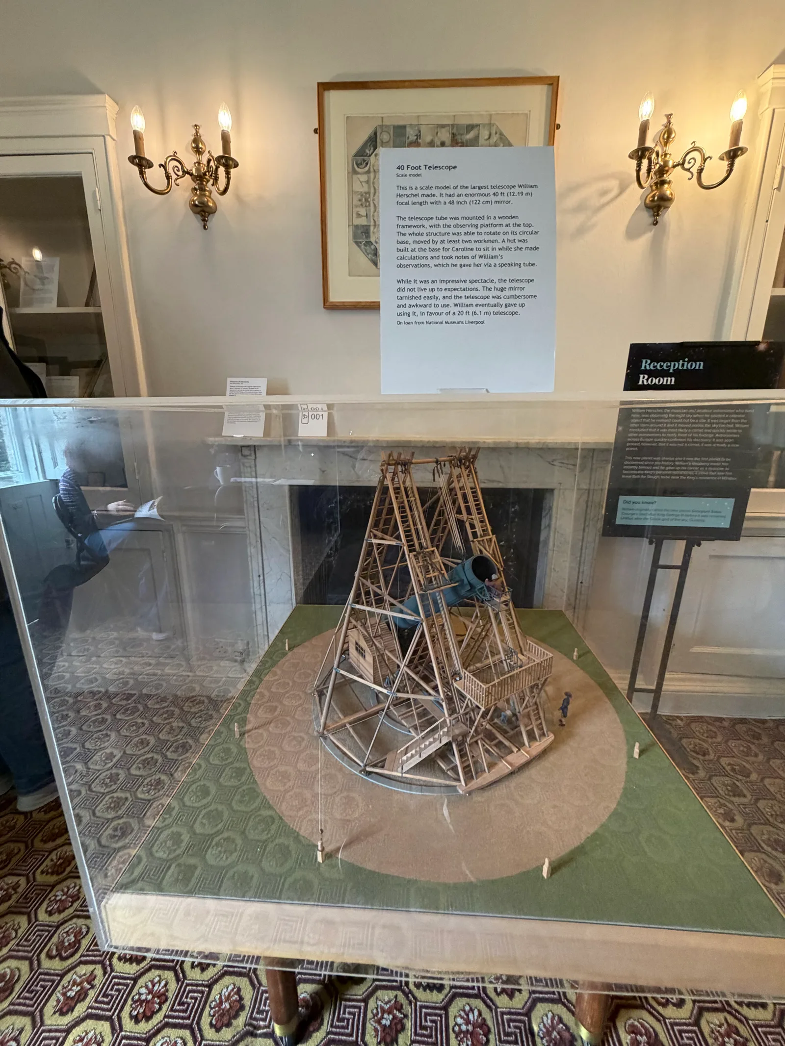 Atmosphere at Herschel Museum of Astronomy Bath — travel photo