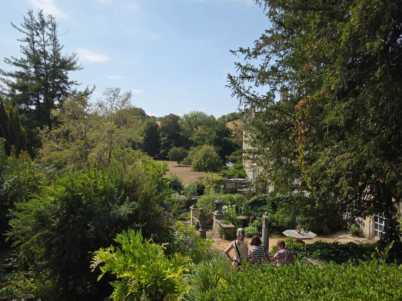 Main view at Iford Manor Gardens Bath — travel photo