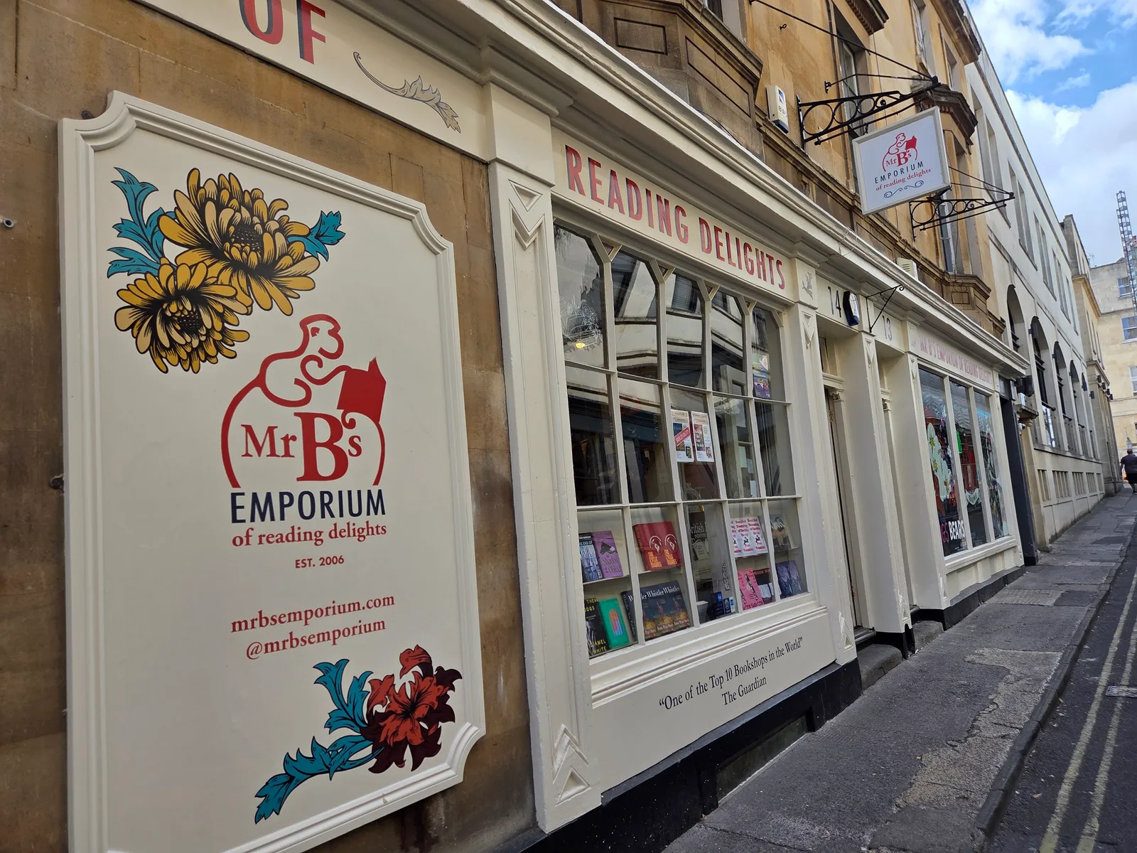 Main view at Mr B's Emporium of Reading Delights Bath — travel photo