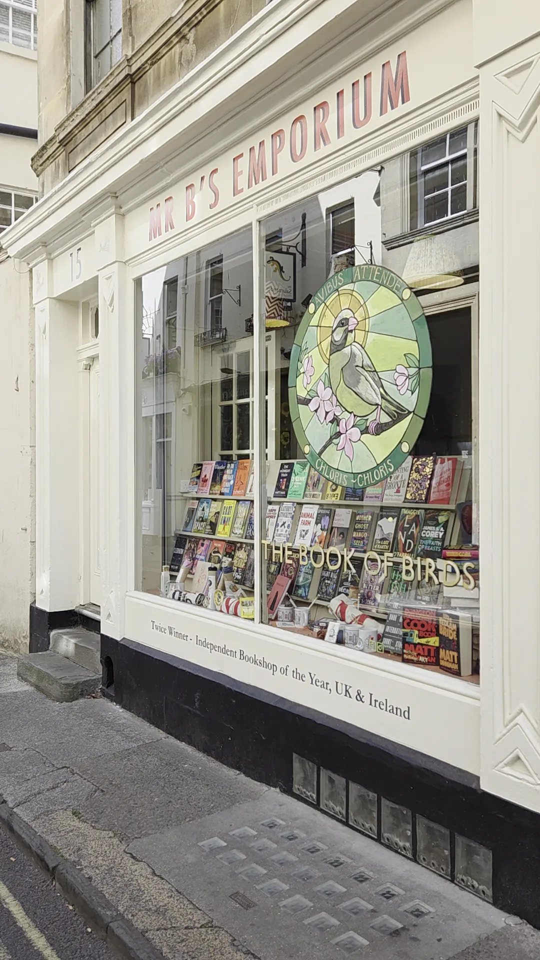 Interior at Mr B's Emporium of Reading Delights Bath — travel photo
