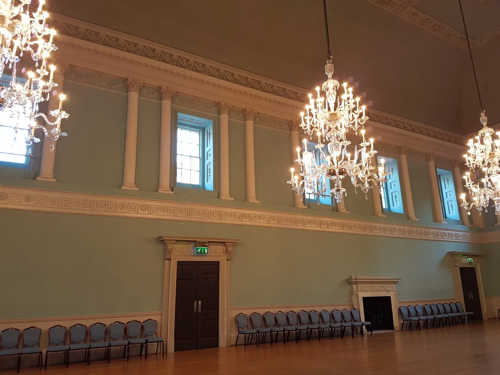 Interior at National Trust - Bath Assembly Rooms Bath — travel photo