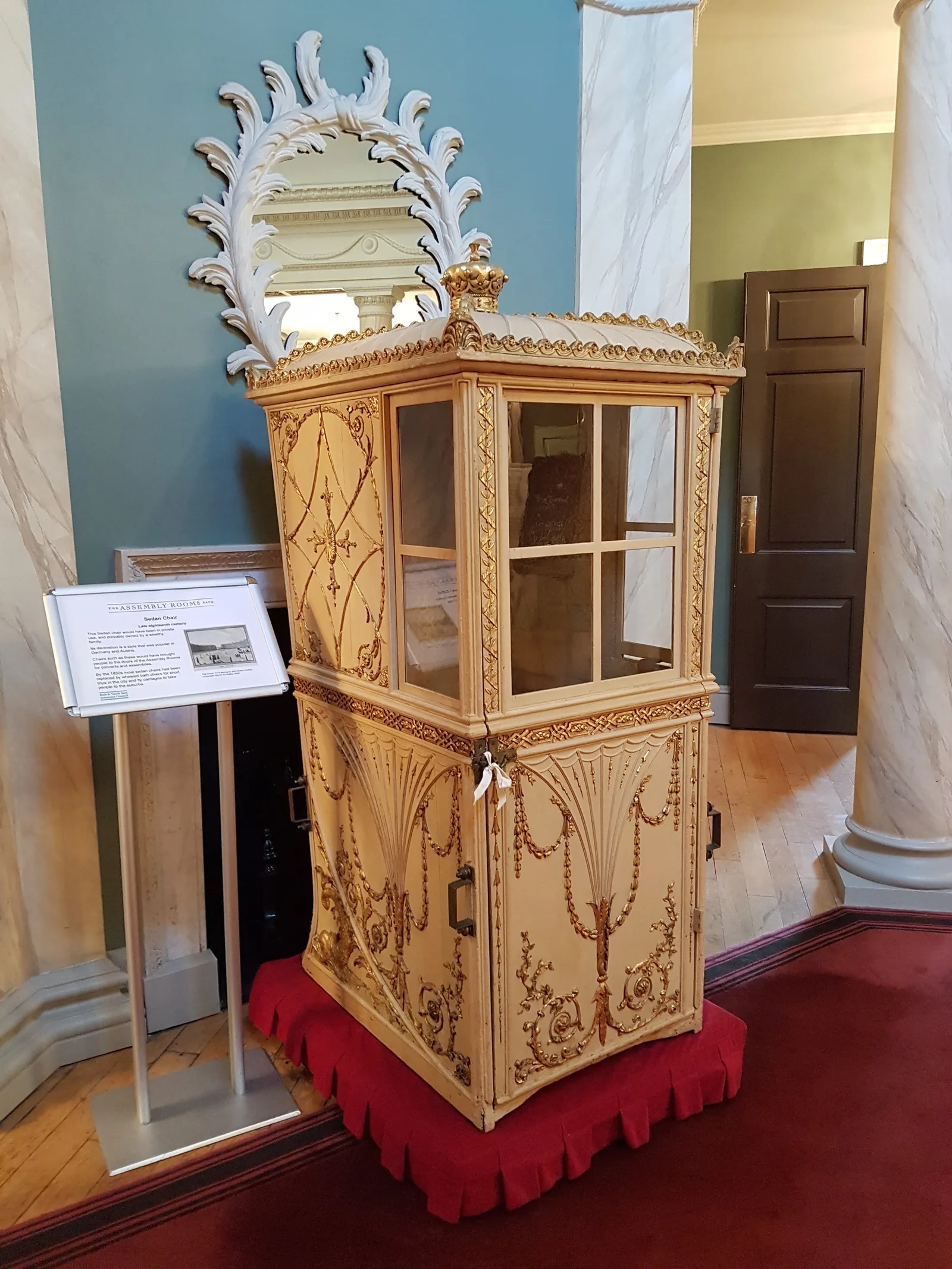Details at National Trust - Bath Assembly Rooms Bath — travel photo