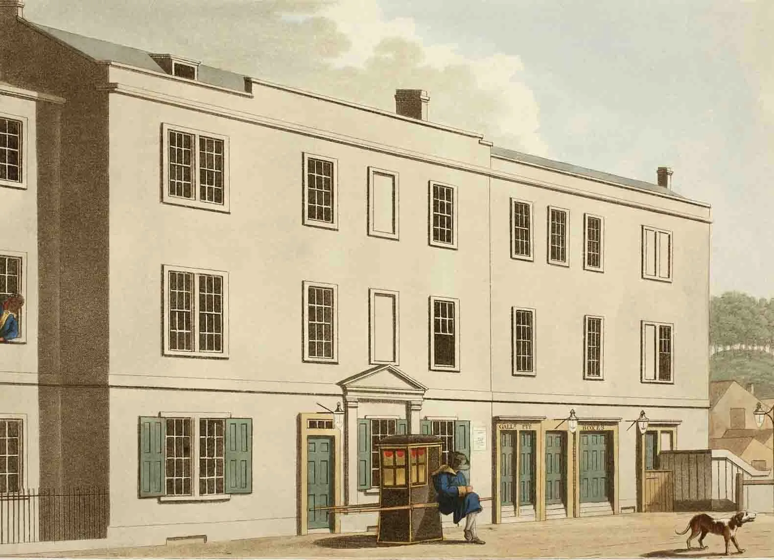 Main view at Old Theatre Royal Bath — travel photo