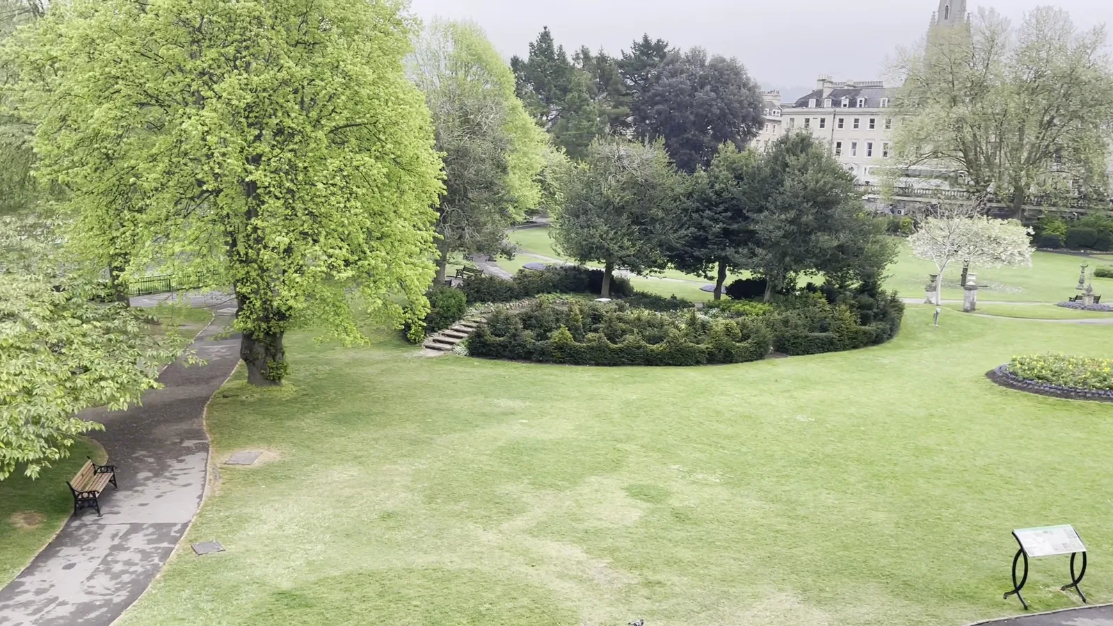Details at Parade Gardens Bath — travel photo