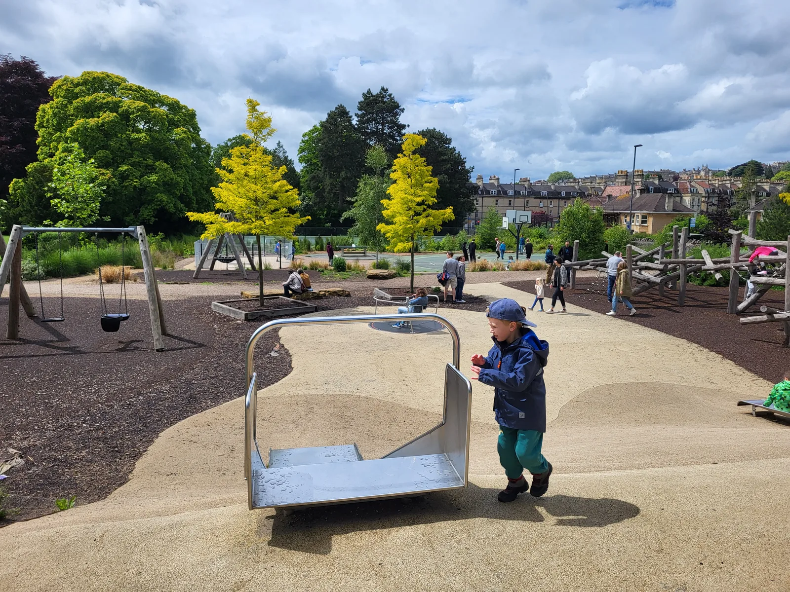 Atmosphere at Sydney Gardens Playground Bath — travel photo