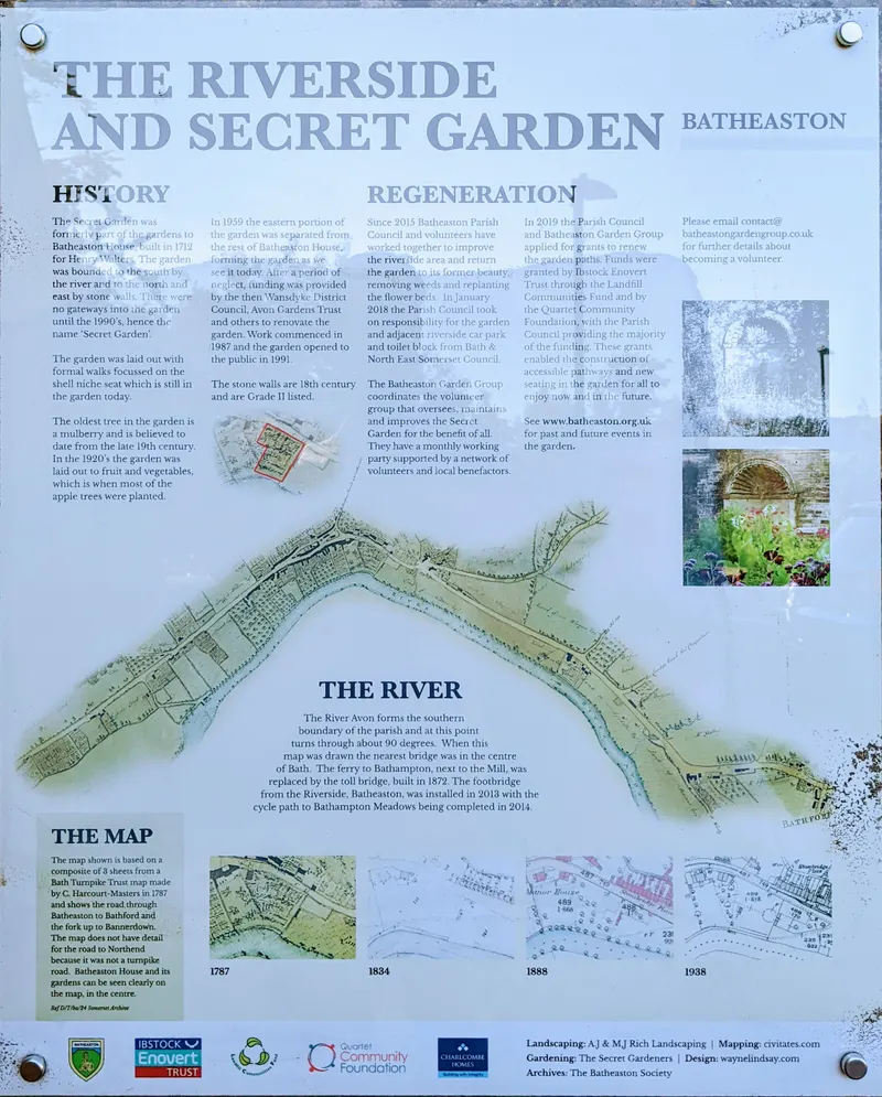 The Riverside and Secret Garden