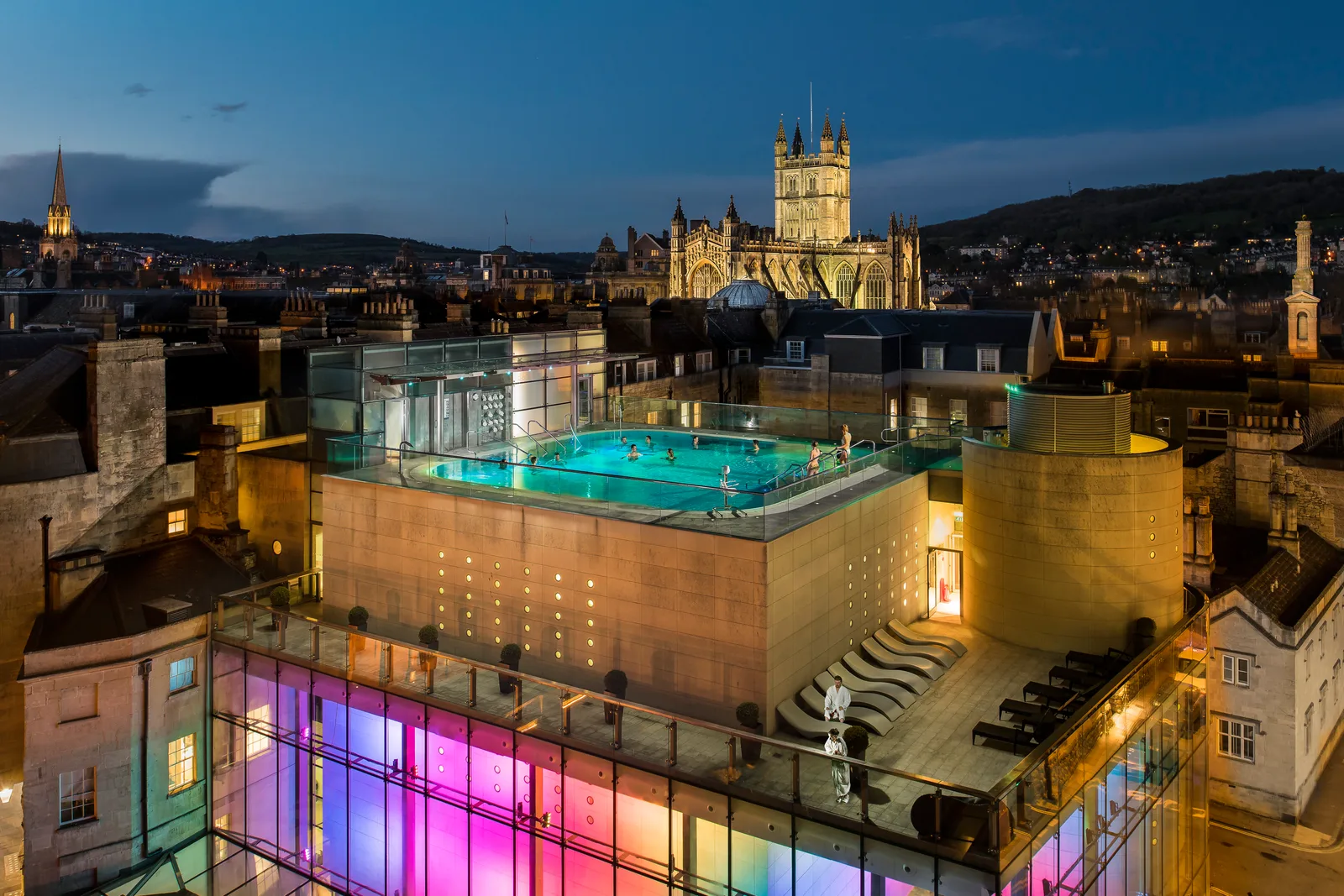 Main view at Thermae Bath Spa Bath — travel photo