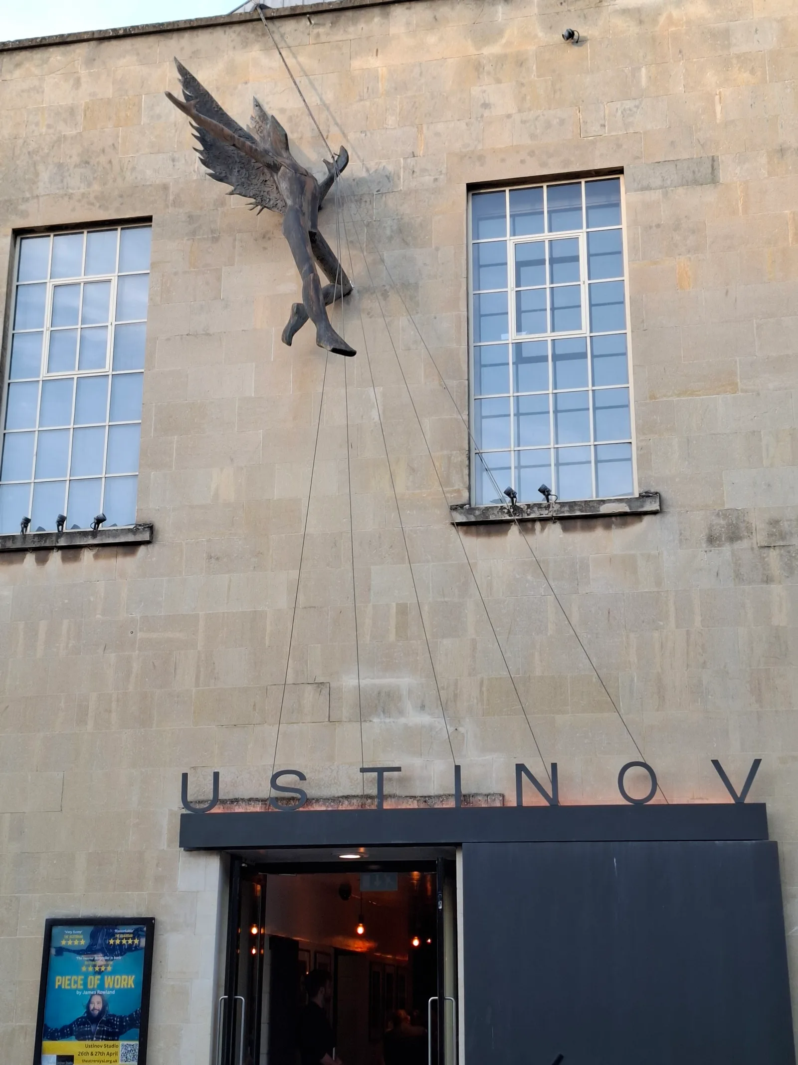 Details at Ustinov Studio Bath — travel photo