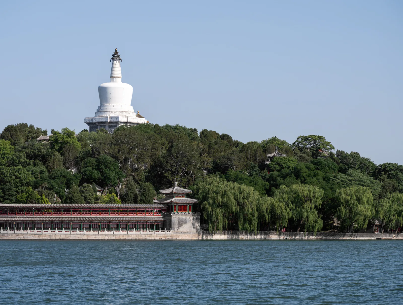 Main view at Beihai Park Beijing — travel photo