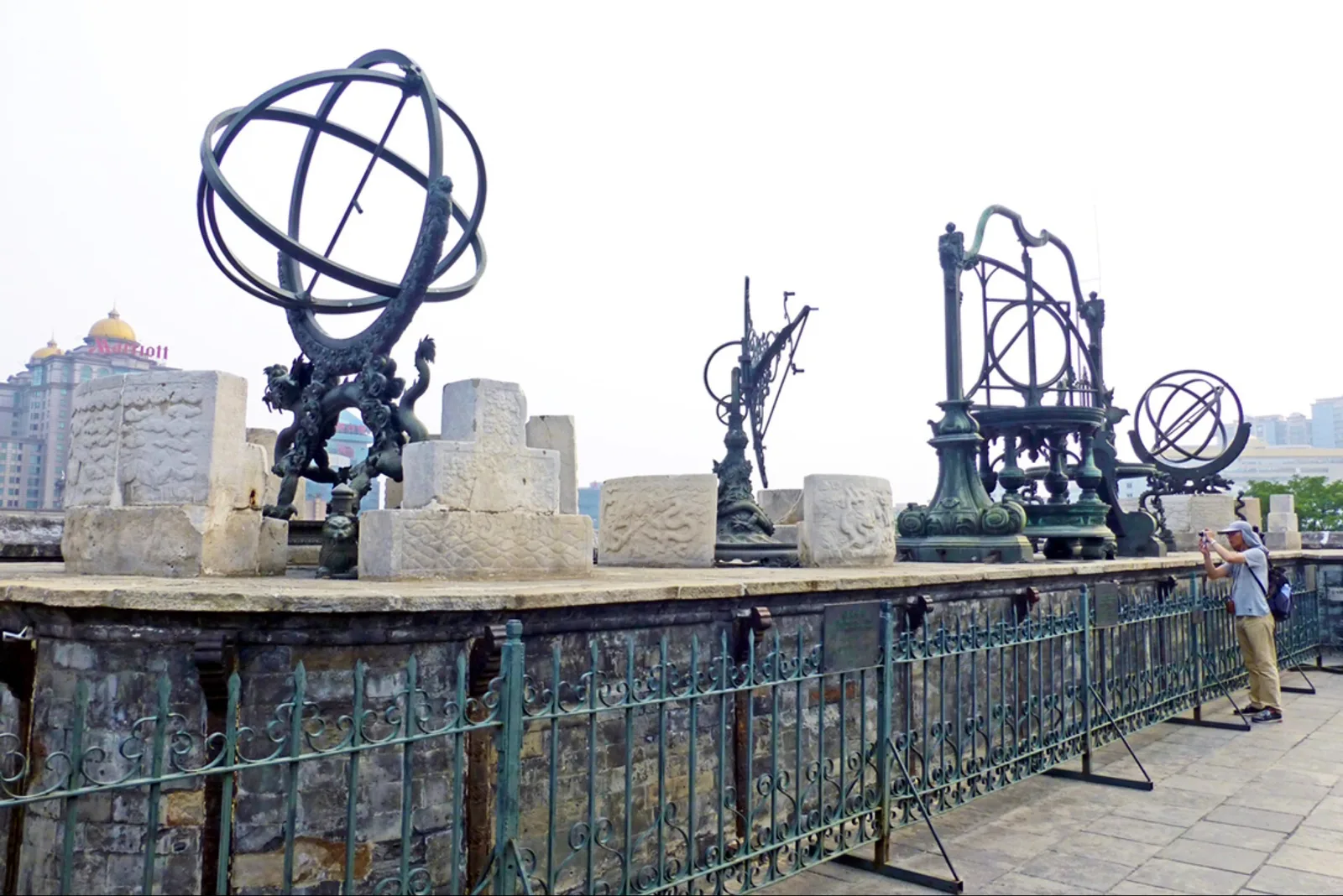 Main view at Beijing Ancient Observatory Beijing — travel photo