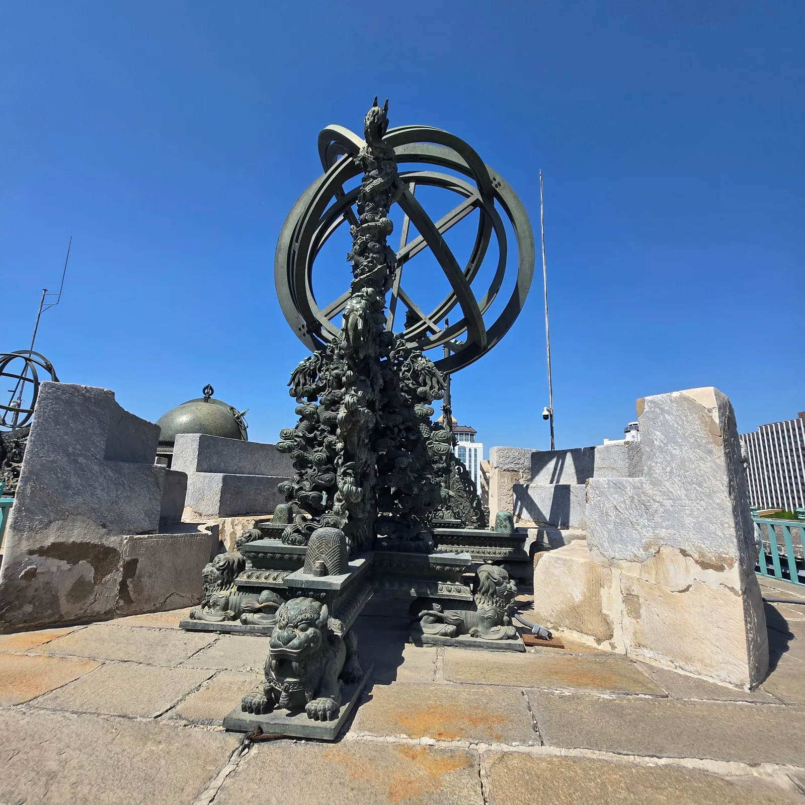 Atmosphere at Beijing Ancient Observatory Beijing — travel photo