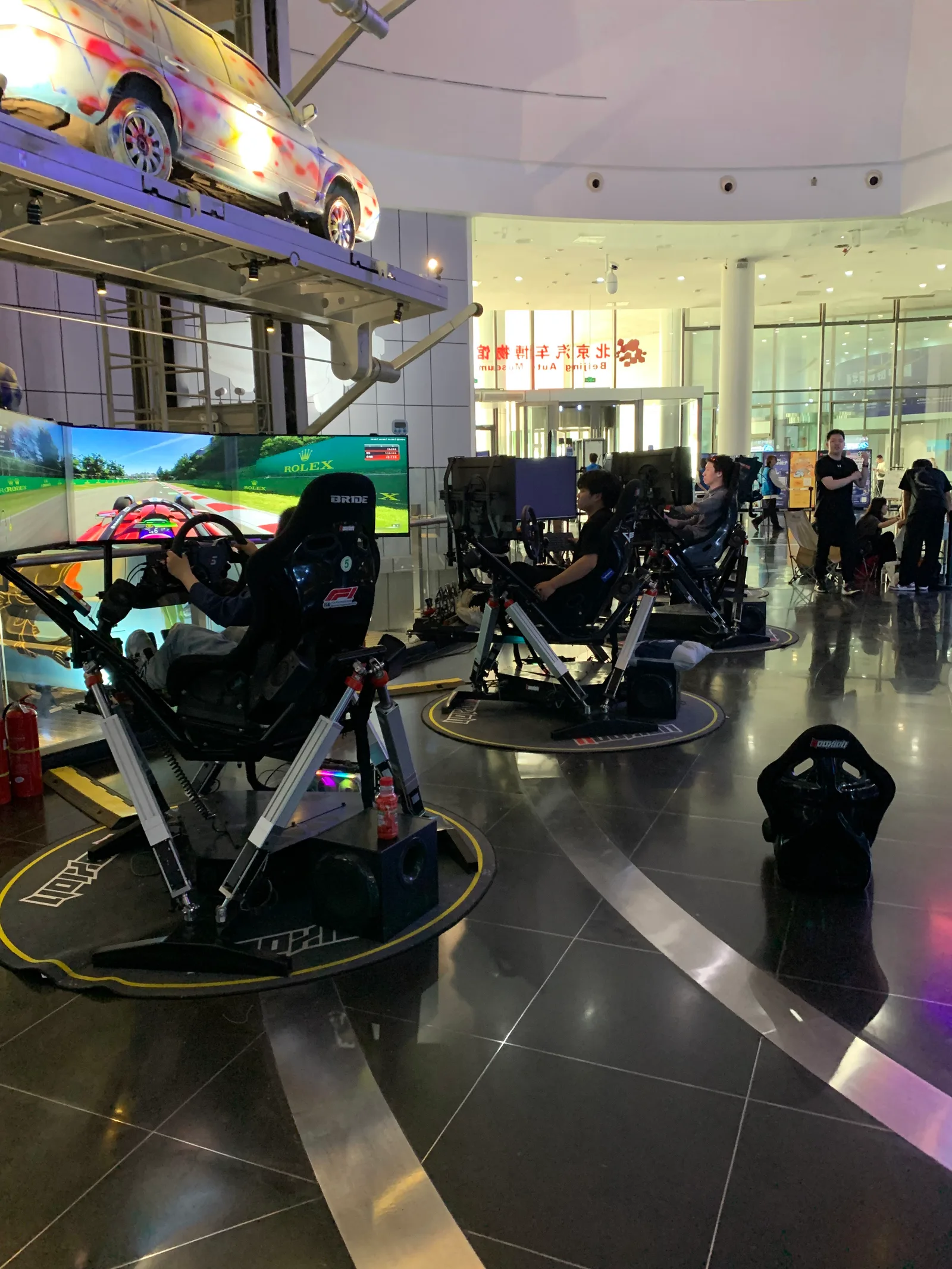 Interior at Beijing Automobile Museum Beijing — travel photo