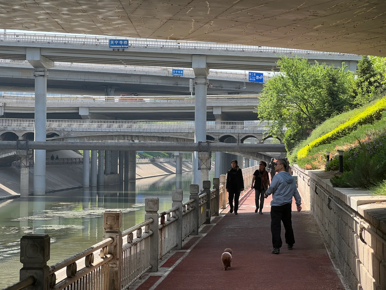 Main view at Beijing Binhe Park Beijing — travel photo