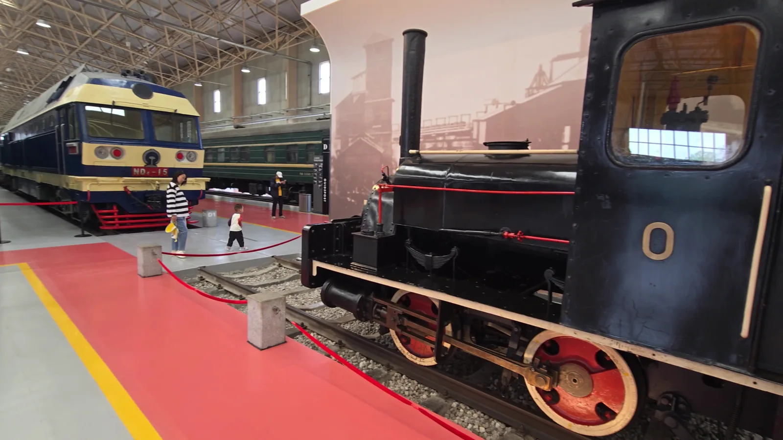 Atmosphere at China Railway Museum Beijing — travel photo
