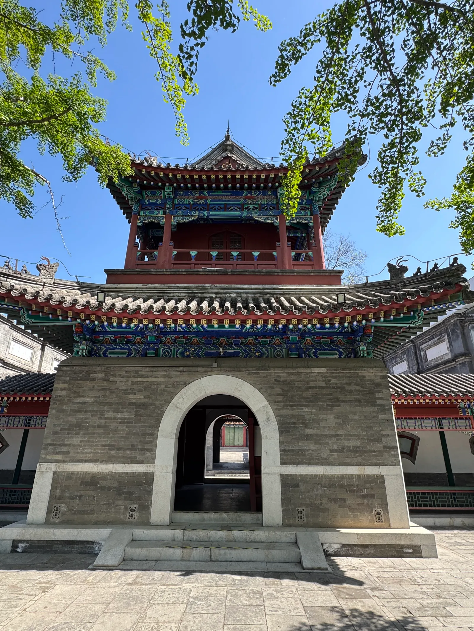 Interior at Dongsi Mosque Beijing — travel photo