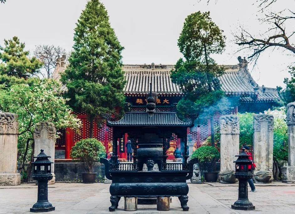 Main view at Fayuan Temple Beijing — travel photo