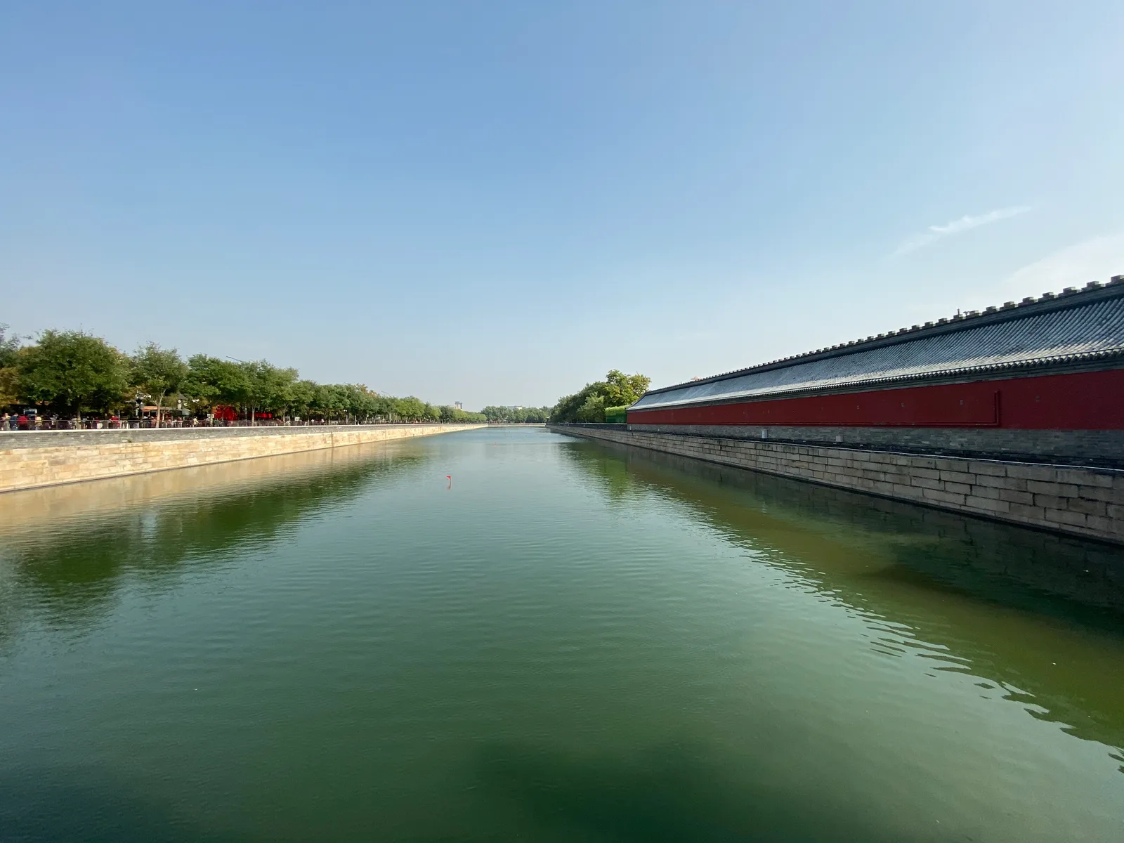 Atmosphere at Gate of Divine Prowess Beijing — travel photo
