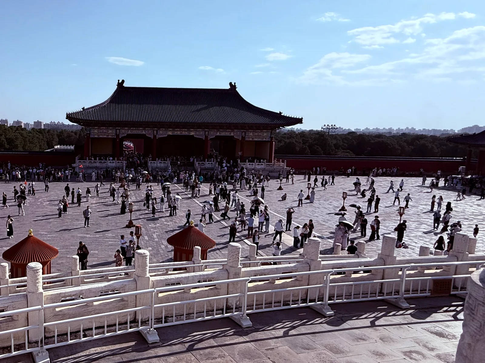 Interior at 祈年门 Beijing — travel photo