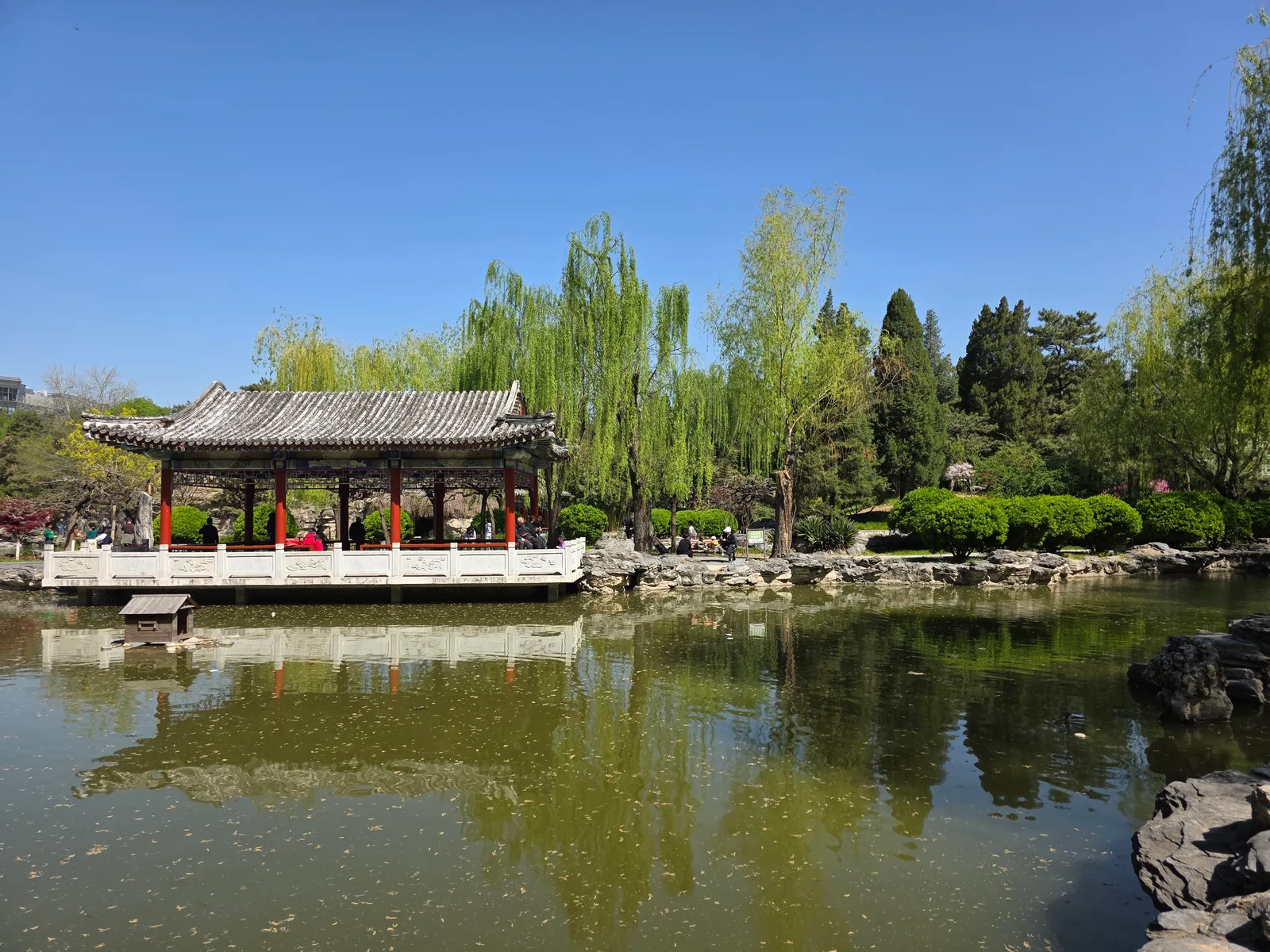 Main view at Ritan Park （South Gate） Beijing — travel photo